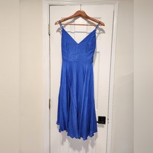 LULU'S royal blue sun dress